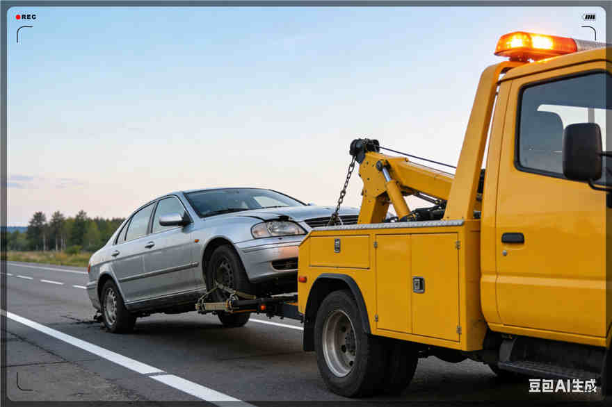 鹰手营子拖车救援电话【案例】