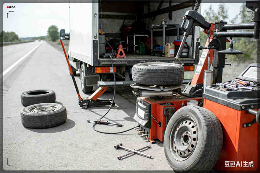 鹰手营子换轮胎电话【案例】